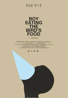 Boy Eating Birds Food